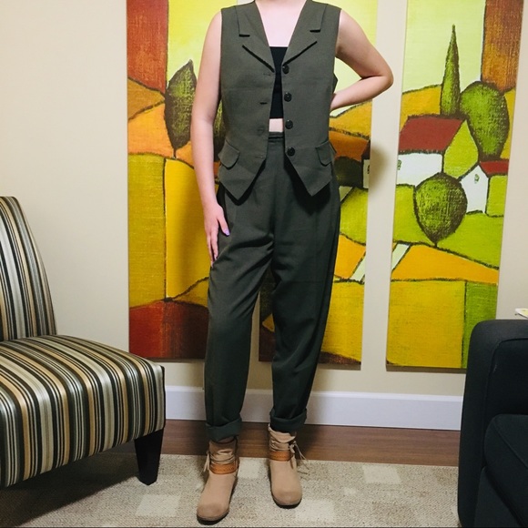 Vintage Vest & Trouser Set